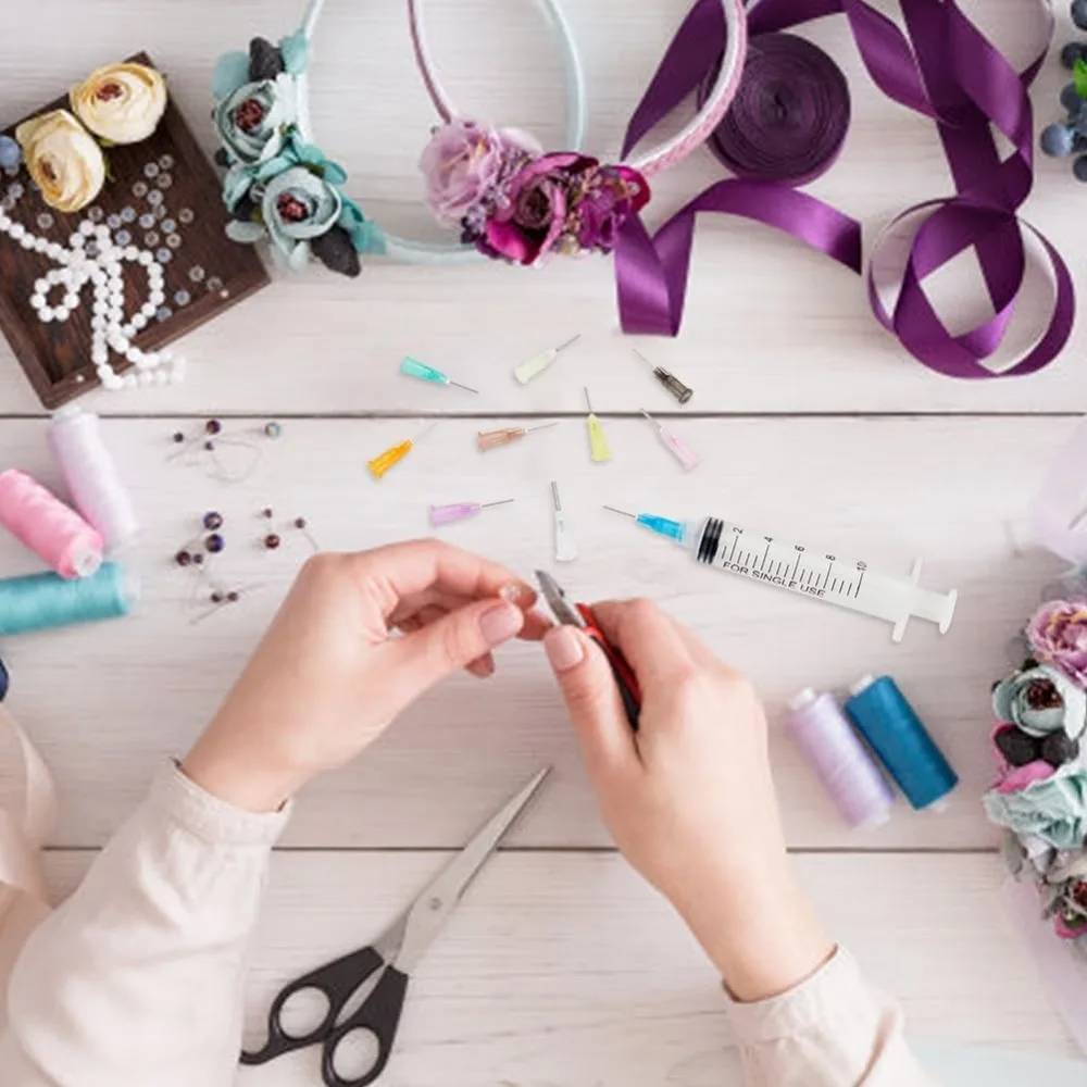 160 шт. иглы для заправки жидких чернил 0 5 дюйма 10 различных манометров