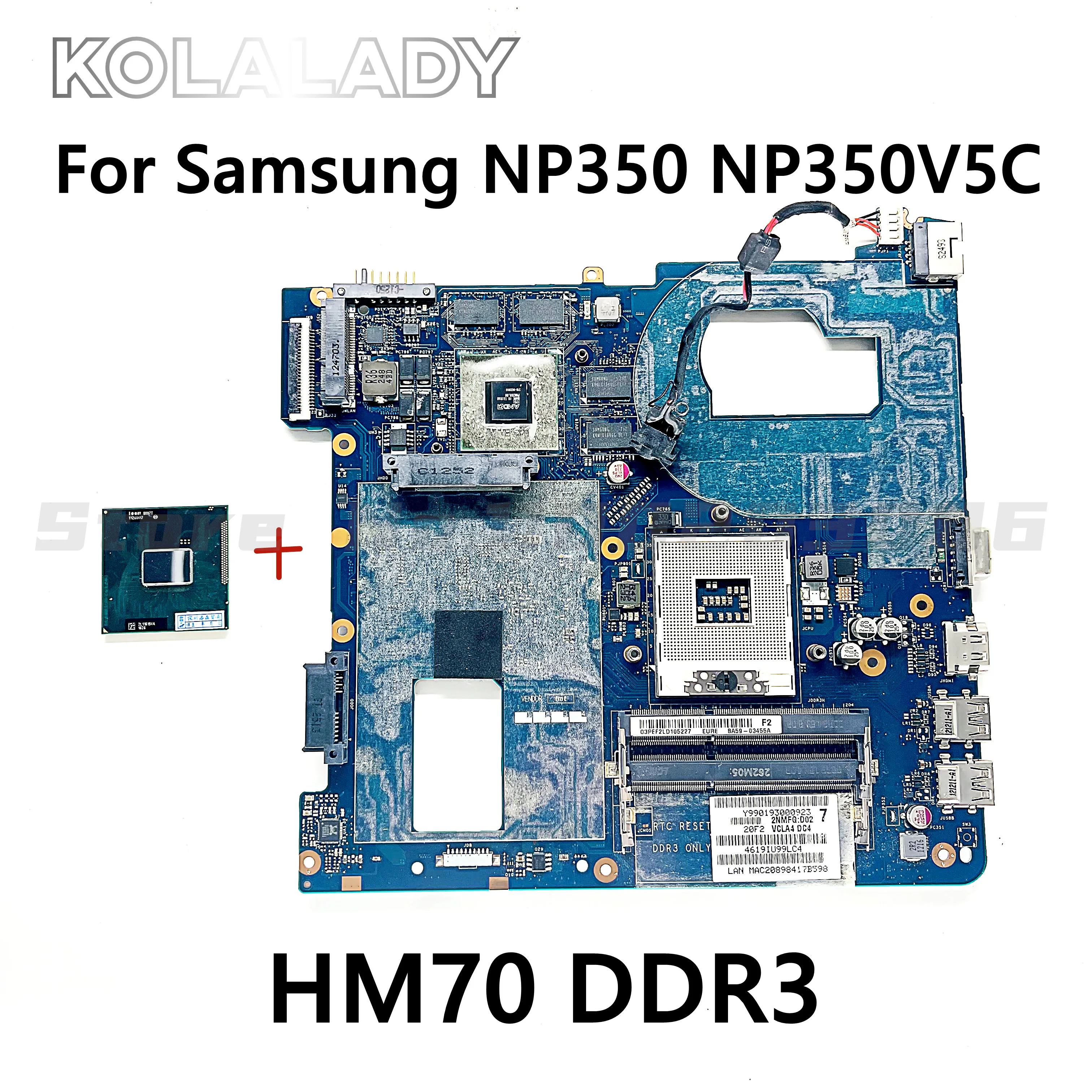 Материнская плата QCLA4 для ноутбука Samsung NP350 NP350V5C 350V5X |