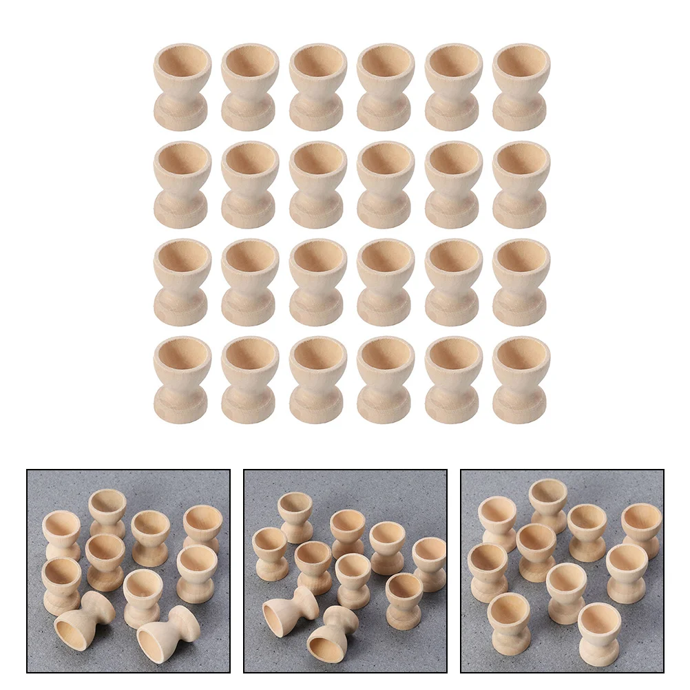 

Egg Stand Holder Egg Stand Party Supplies Fancy Egg Cup Wood Boiled Egg Cups Egg Serving Cup Child