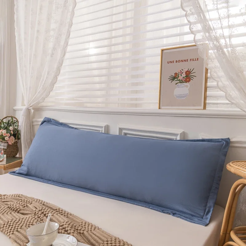 Новая наволочка для пары приятная кожи уютная длинная подушка из полиэстера