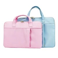 13%e2%80%9d 14%e2%80%9d 15%e2%80%9dlaptop bag pad bag briefbag briefcase blue pink color fashion shoulder handbag waterproof notebook computer bag
