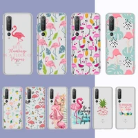 animal flamingo cute phone case for redmi note 5 7 8 9 10 a k20 pro max lite for xiaomi 10pro 10t