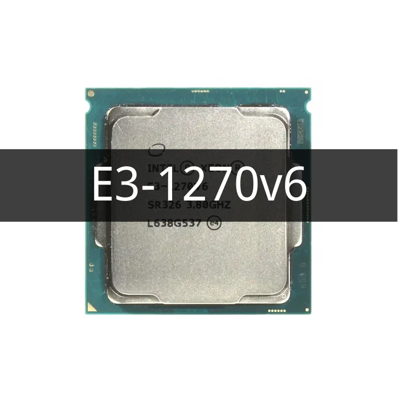 

Xeon E3-1270V6 3,80 ГГц ЦПУ Процессор четырехъядерный 8 Мб E3-1270 V6 LGA1151 14 нм 72 Вт E3 1270V6