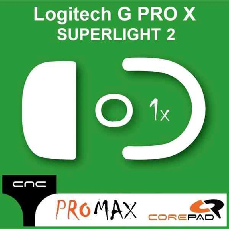 Фото 1 комплект оригинальных коньков для мыши Corepad для Logitech GPW GPro X Superlight 2/3/4 Razer Viper V3 Pro Deathadder V3 Pro №5