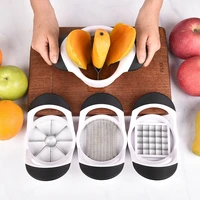 stainless steel kitchen accessories apple potato mango slicer vegetable and fruit cutting tools kitchen tools