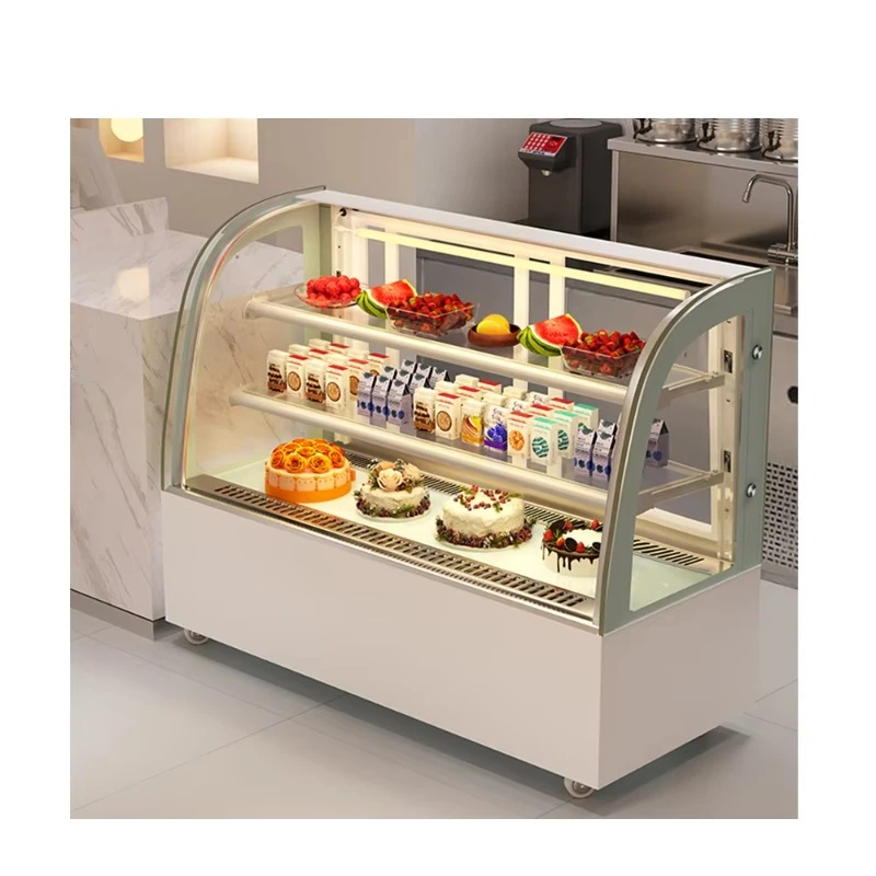 Репродукция высокое качество коммерческая холодильная камера для тортов