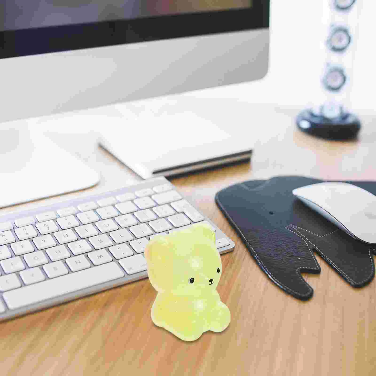 3 шт. декомпрессионные игрушки детские животные сжимаемый медведь наполнитель о