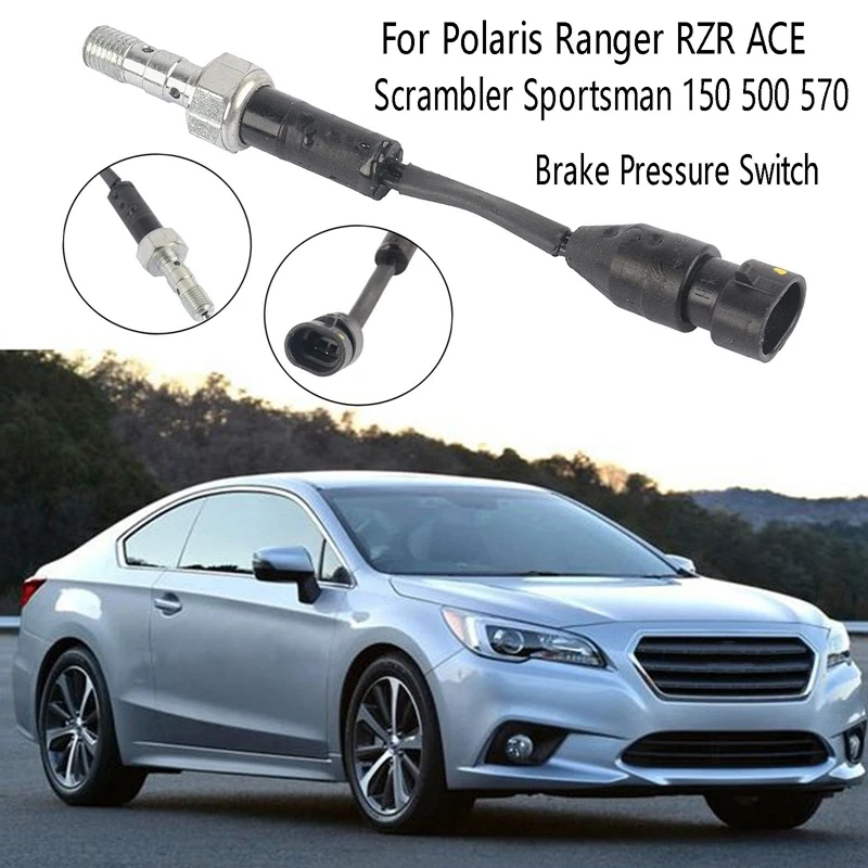 

Brake Pressure Switch 4014225 With Cable For GEM EM1400 For Polaris Ranger RZR ACE Scrambler Sportsman 150 500 570