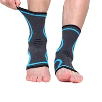1pcs elastic weaving fitness ankle protector sport foot joint fixed compression for cycling yoga workout run ankle brace support