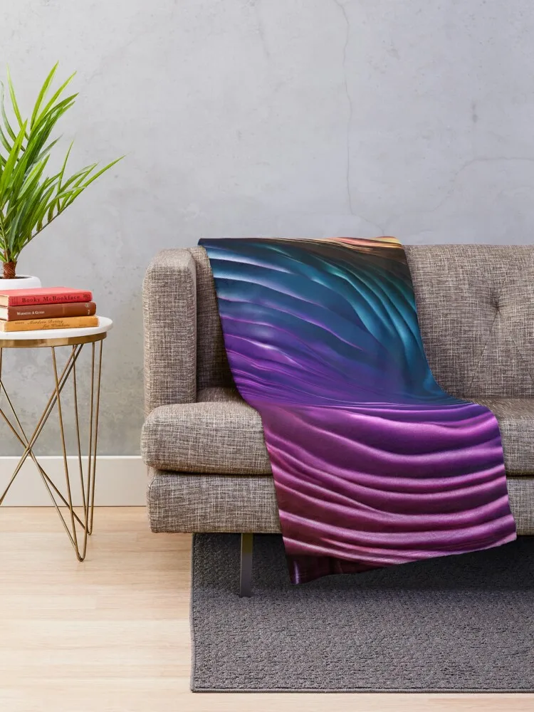 Голографическое одеяло с мерцающими волнами постельное белье самое мягкое в