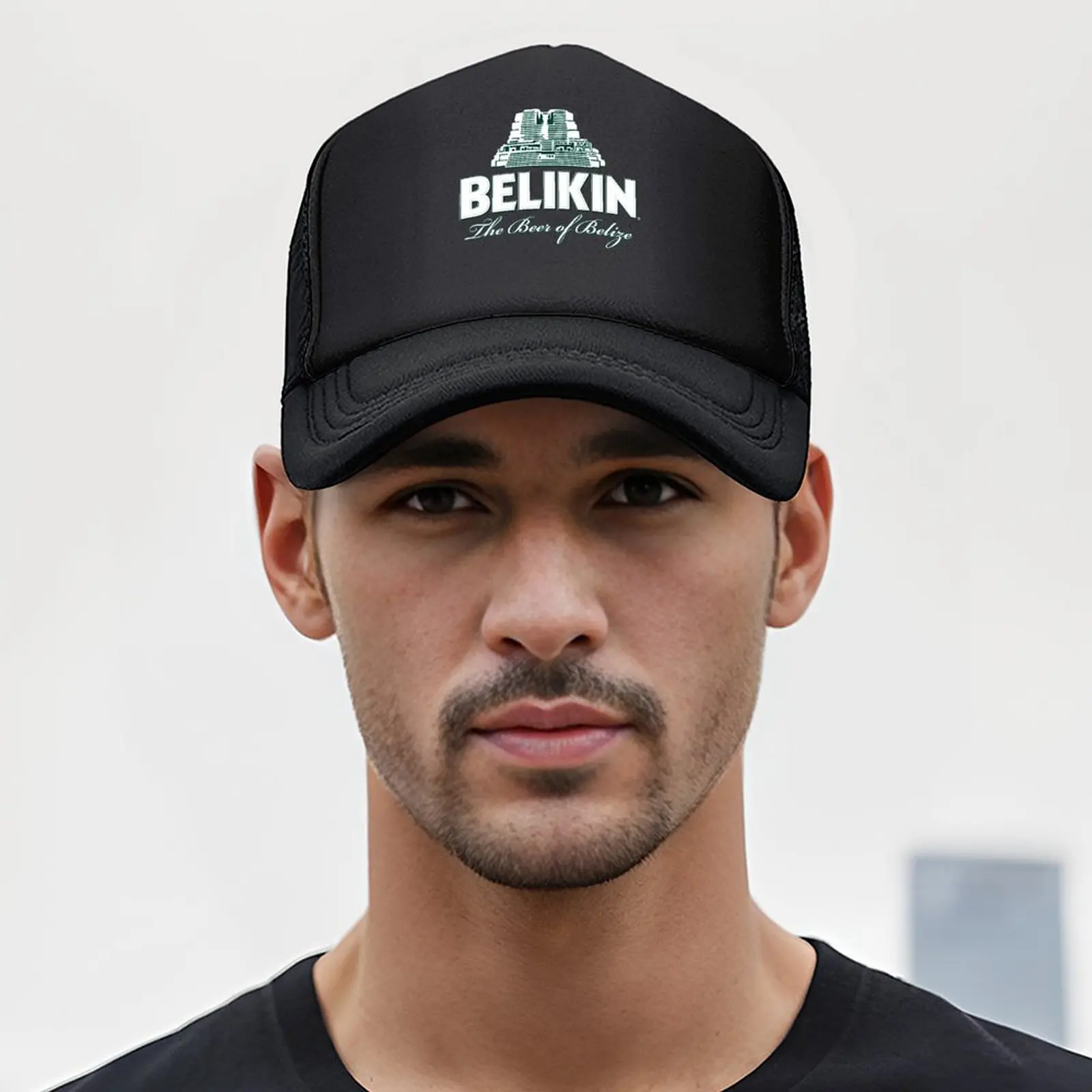 Фото Belikin Beer Belize Vacation Lover Cool Fan Gift Дорожная бейсболка Кепка от солнца Новая шляпа с термокозырьком Мужская теннисная женская кепка №5
