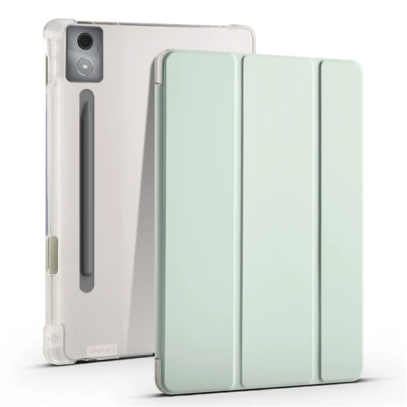 Чехол для Xiaoxin Pad Pro 12 7 2025 с держателем ручки тройная мягкая подставка планшета Lenovo