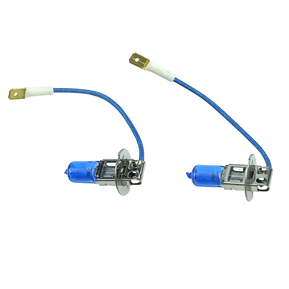 

2Pcs 12V/55W LED Bulbs Car Headlight Fog Lamp Bulbs Vehicle Auxiliary Lights