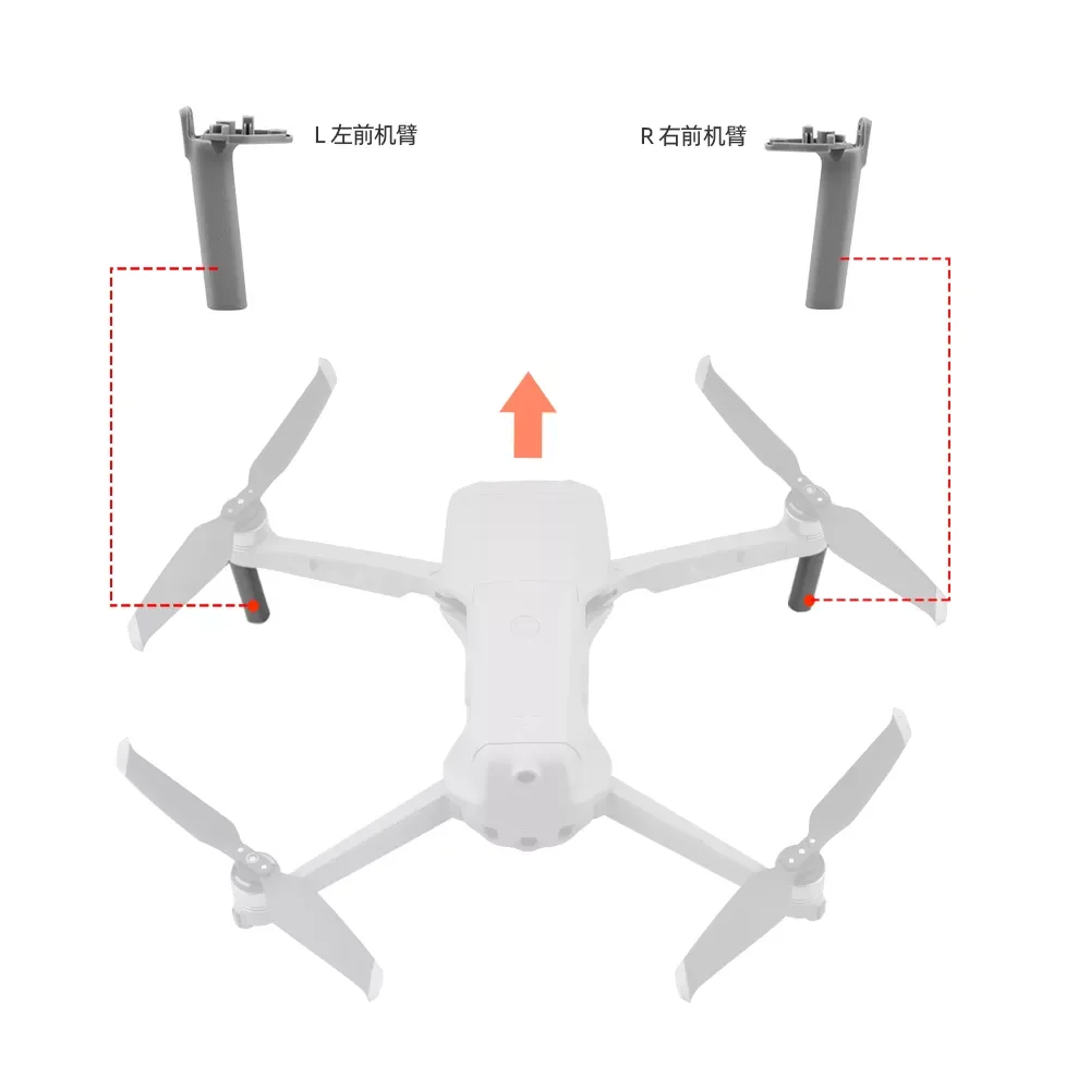 

Left Right Front Stand Arm Landing Gear for DJI Mavic Air 2 Parts Aircraft Repair Parts for Drone Replacement Repair Parts