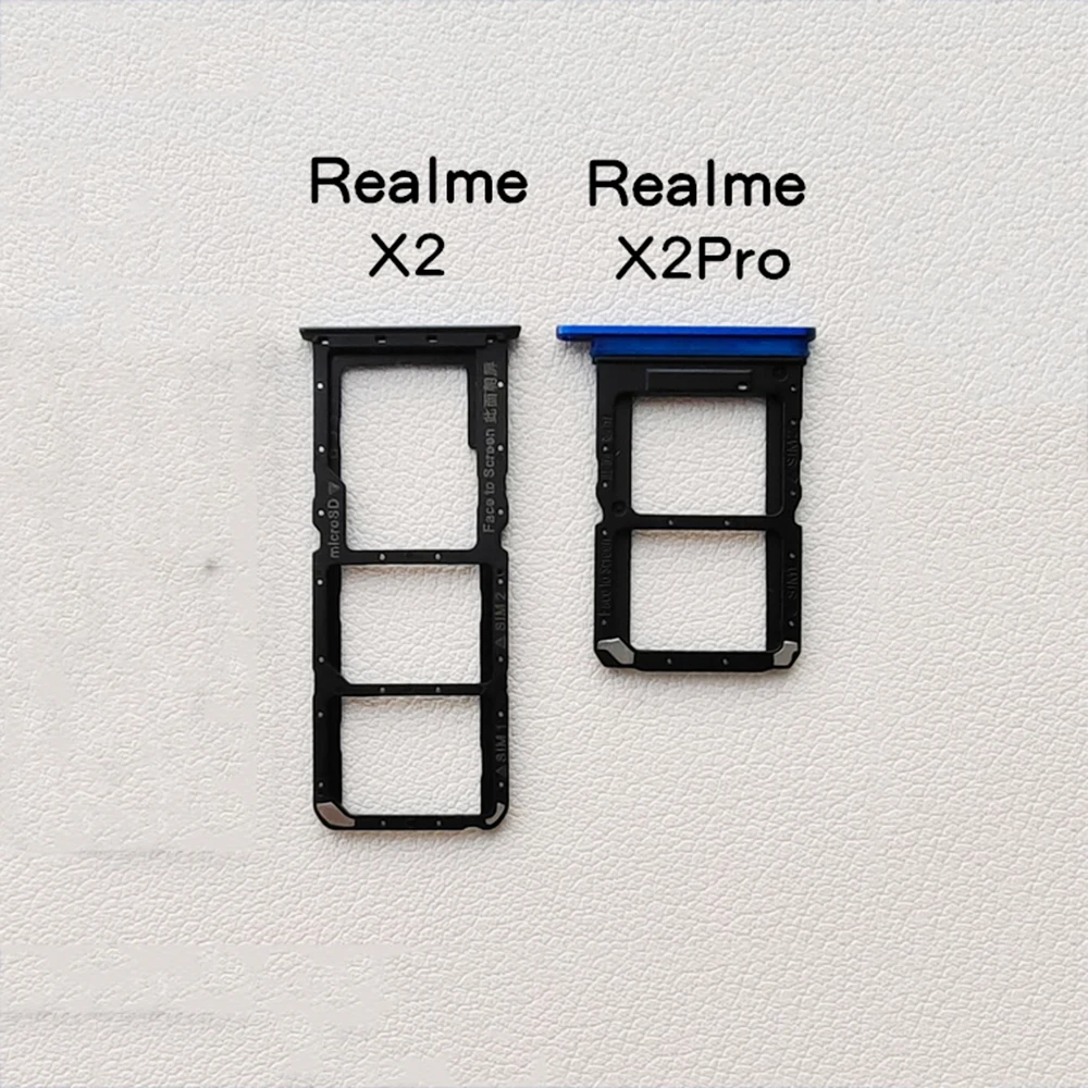 

Лоток для sim-карты для Oppo Realme X2 sd-карты, гнездо для sim-карты, слот-держатель для Realme X2 Pro, запасные части