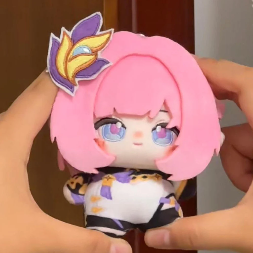 Фото Плюшевая кукла-брелок Elysia из игры Honkai Impact 3: милая фигурка-аксессуар для сумки №2