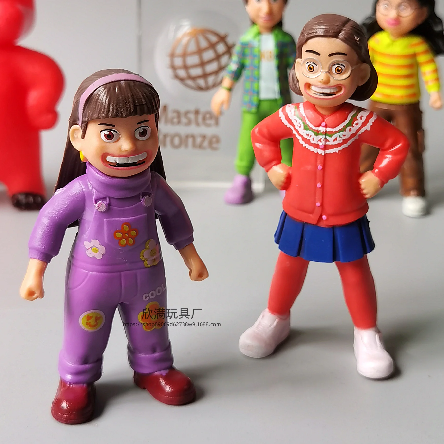 5 шт./набор детские игрушки в виде панды |