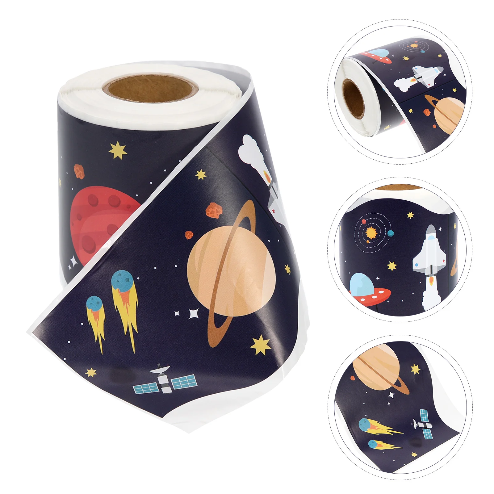 

1 Roll of Decorative Back-to-school Decal Blackboard Frame Sticker Bulletin Board Decoration