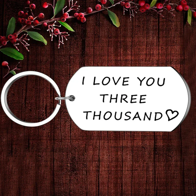 Очаровательный брелок Я люблю тебя 3000 кулон подарок на день рождения для пары