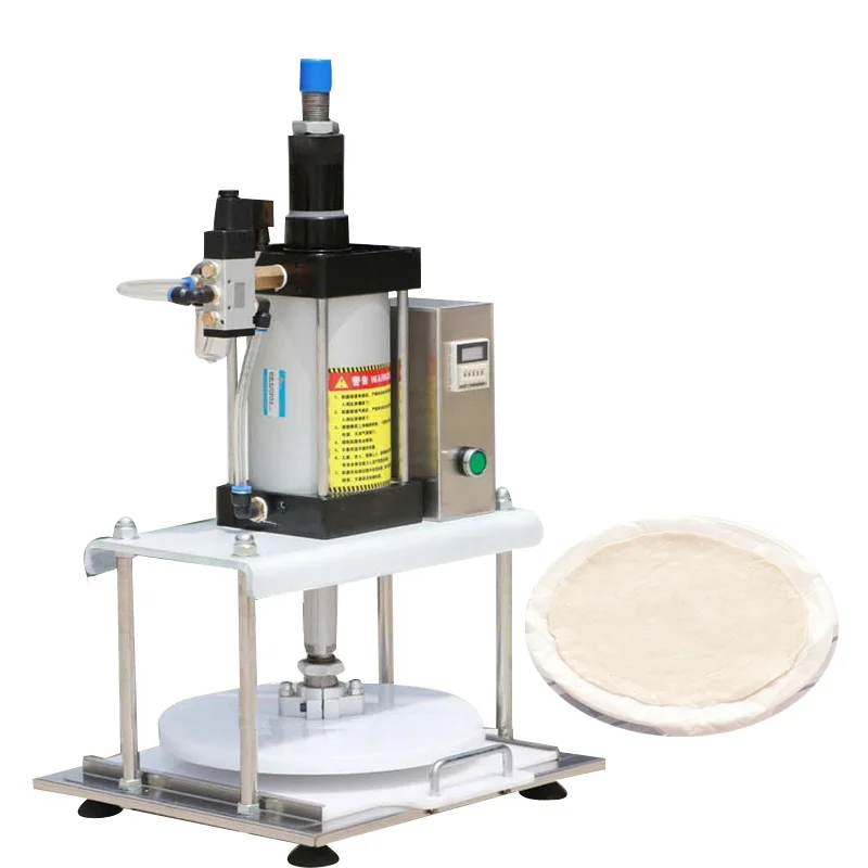 

Pneumatic Pizza Dough Press Machine Tortilla Press Machine Home Pizza Pastry Pressing Machine Flour Dough Sheeter Machine