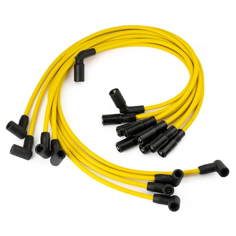 

9Pcs/Set Vehicles Part Spark Plug Wire for CADILLAC 1996-2002 CHEVROLET GMC V8 5.7L 86646 96646 2X1197