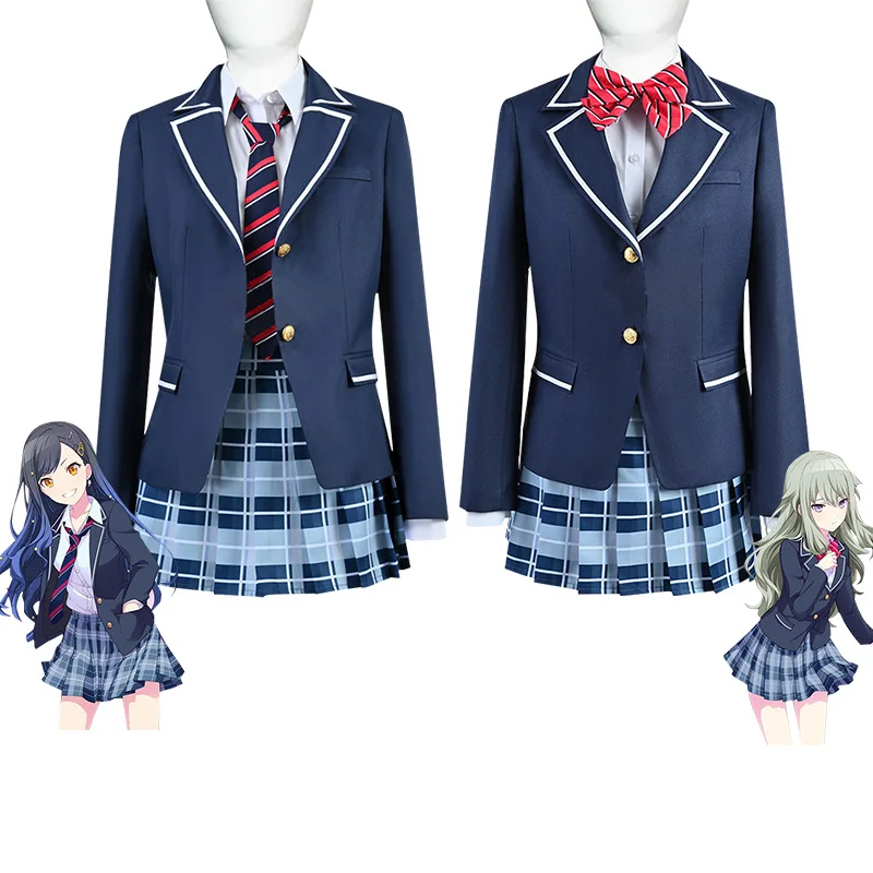 

Аниме костюмы для косплея Shiraishi An Kusanagi Nene Project Sekai, красочное сценическое платье, костюмы на Хэллоуин для женщин, платье