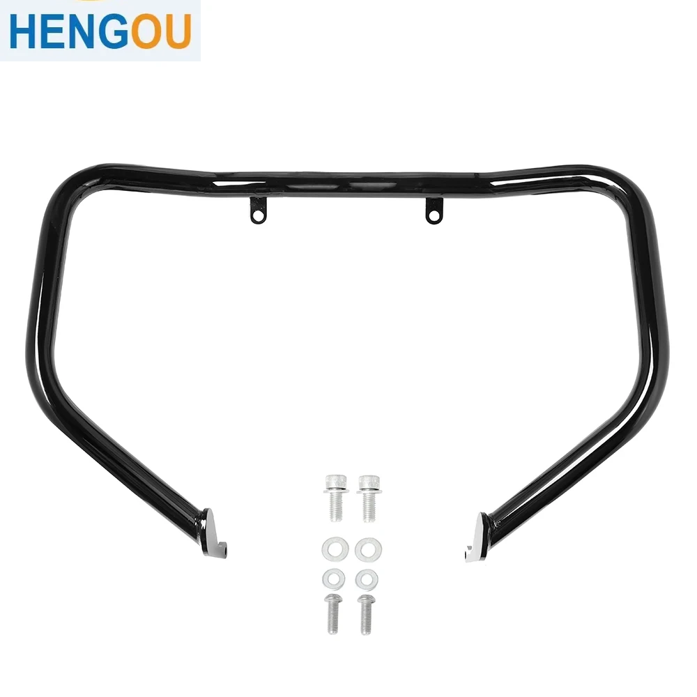 

New Motorcycle Gloss Black Front Engine Guard Highway Crash Bar For Harley Sportster S RH1250S 2021-2022
