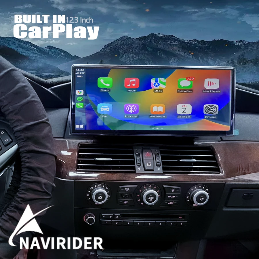 Snapdragon 685 Android экран для BMW E60 E61 E63 E64 E90 E91 3/5 серии 2004-2010 2012 GPS Carplay Автомагнитола