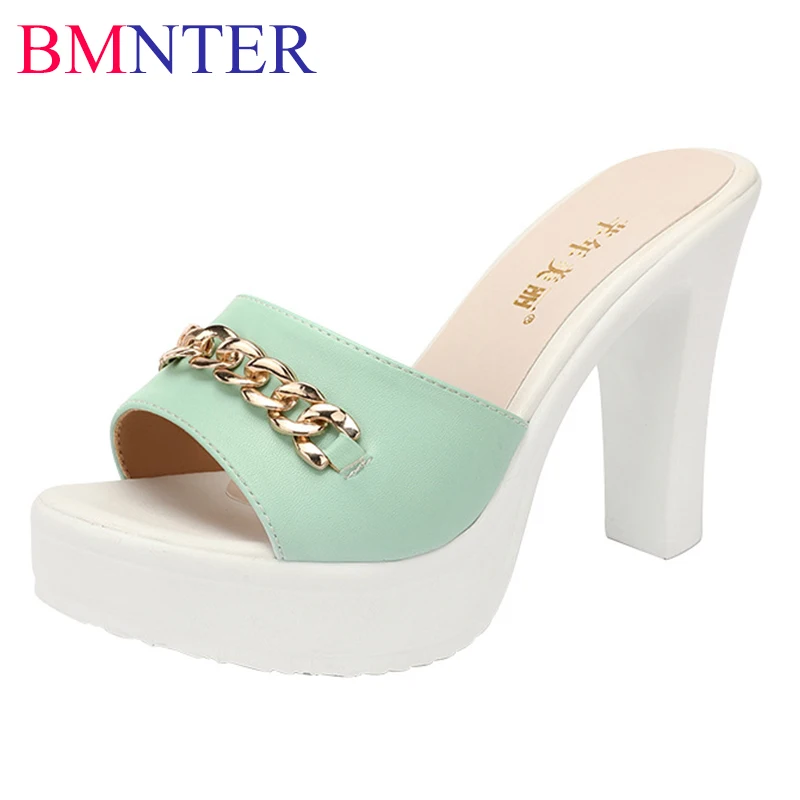 

Women's Shoes Sandals 2023 New Summer Platform Mules Women Shoes Outdoor Slippers Party Wedding Sandals Great Quality