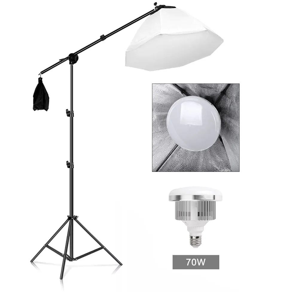 Софтбокс 50X70 см костюм со штативом стрелой для световой подставки удлиненный до