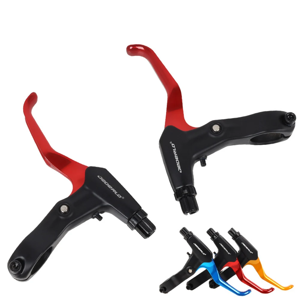 

1 Pair Brake Levers Aluminum MTB Bicycle Mountain Bike Handle Hand Bar Brake Lever 22.2mm Comfortable Bicycle Brake Levers