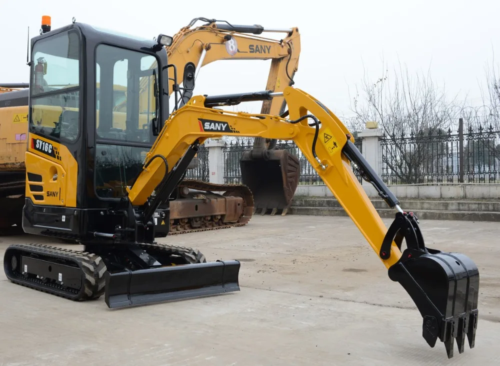 Рисунок 6 - Гидравлический садовый мини-экскаватор SANY SY16C