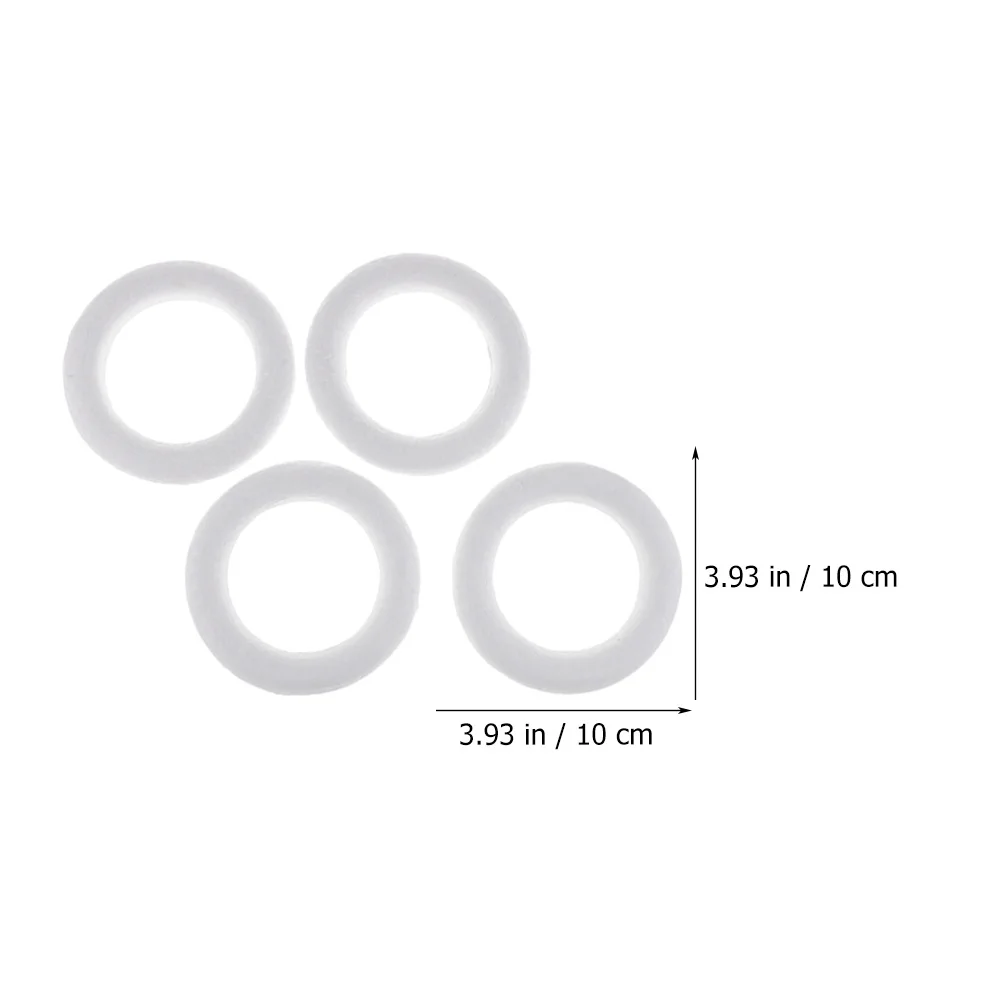 10 шт. круговой пенопласт белый эмбрион новинка пенопластовая статуя модель