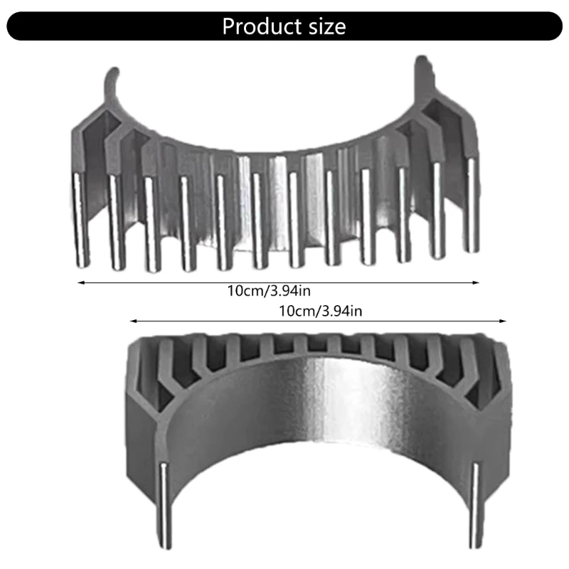 Черные алюминиевые радиаторы с пассивным охлаждением Y1UB для шагового двигателя