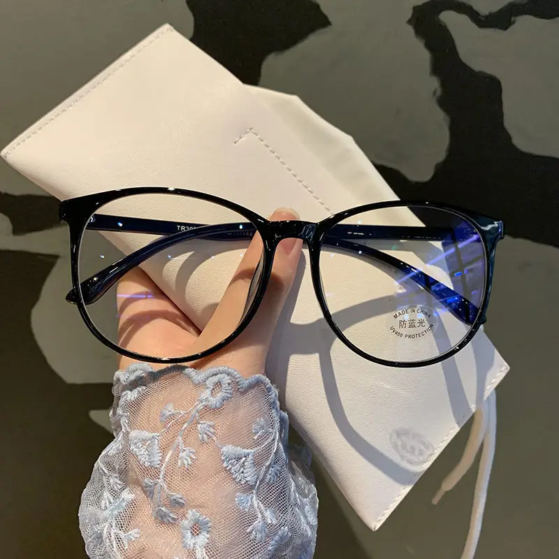 Модные компьютерные очки для женщин и мужчин анти-синий свет чтения в прозрачной