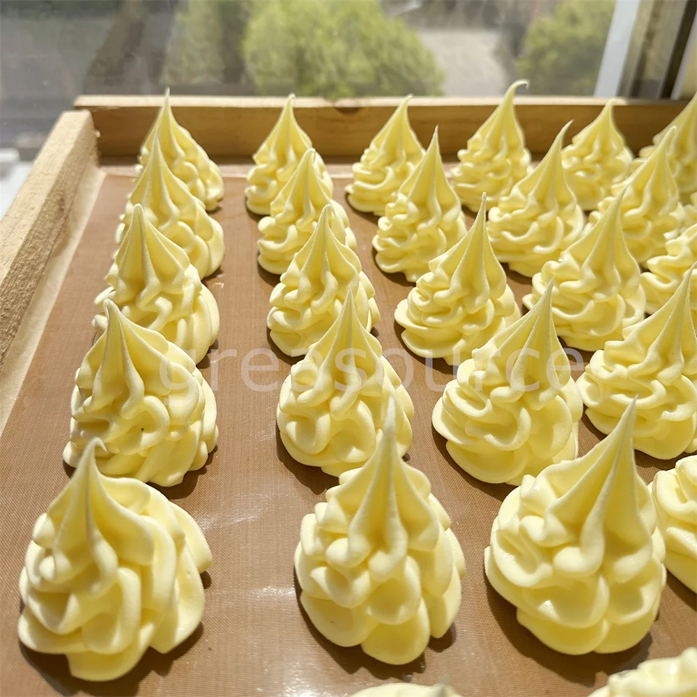 Фото Формула мороженого Gelato, летний ванильный вкус, легкий крем, ванильные стручки, охлаждаемый вкус, сладкая голова, модель одного питания, вихревая №4