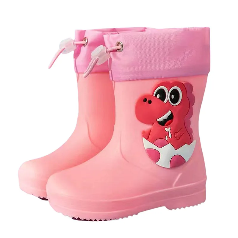 

Adorable Cartoon Animal Waterproof Rain Boots for Kids - Perfect Wellies for Toddlers and Children