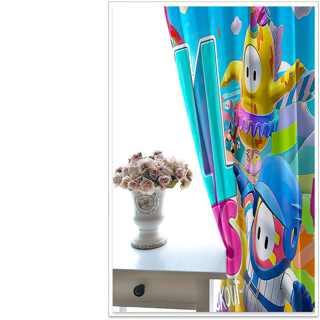 Высококачественная 3d занавеска на заказ цвет Кетон аниме мультяшная роскошная 3D