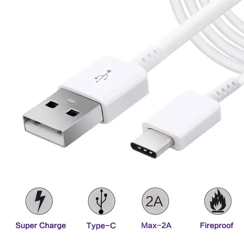 

New For Samsung Fast Charger Type C Cable Line 20 120 150 200 300cm for galaxy A70 A50 A40 s10 s10e s9 s8 note 8 9 10 pro plus