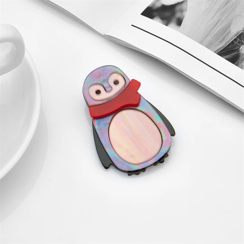 YAOLOGE акриловая одежда красный шарф милая фотобулавка для женщин креативные