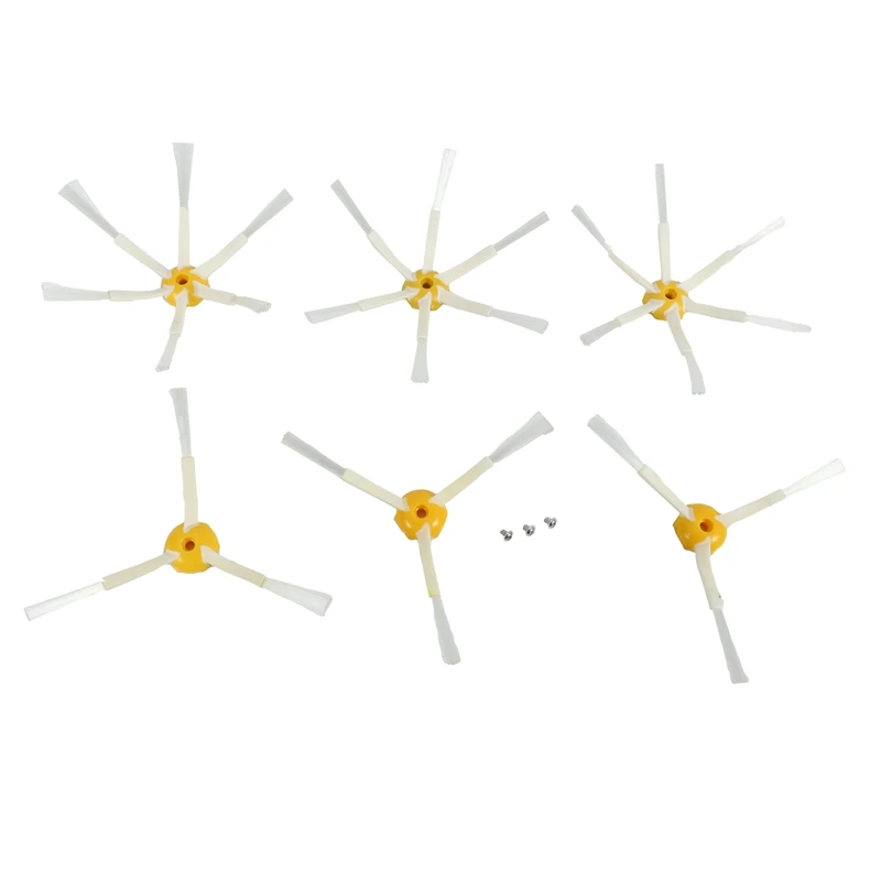 

Hot Side Brush 6-armed & Side Brush 3-armed for iRobot Roomba 500 600 700 Series 550 560 630 650 760 770 780 Vacuum Cleaner Acce