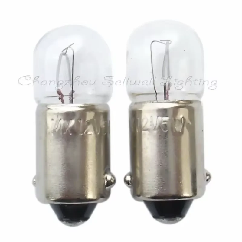 Great! 1000pieces/lot Miniature Lamp Bulb Light Ba9s T10x24 12v 5w A329