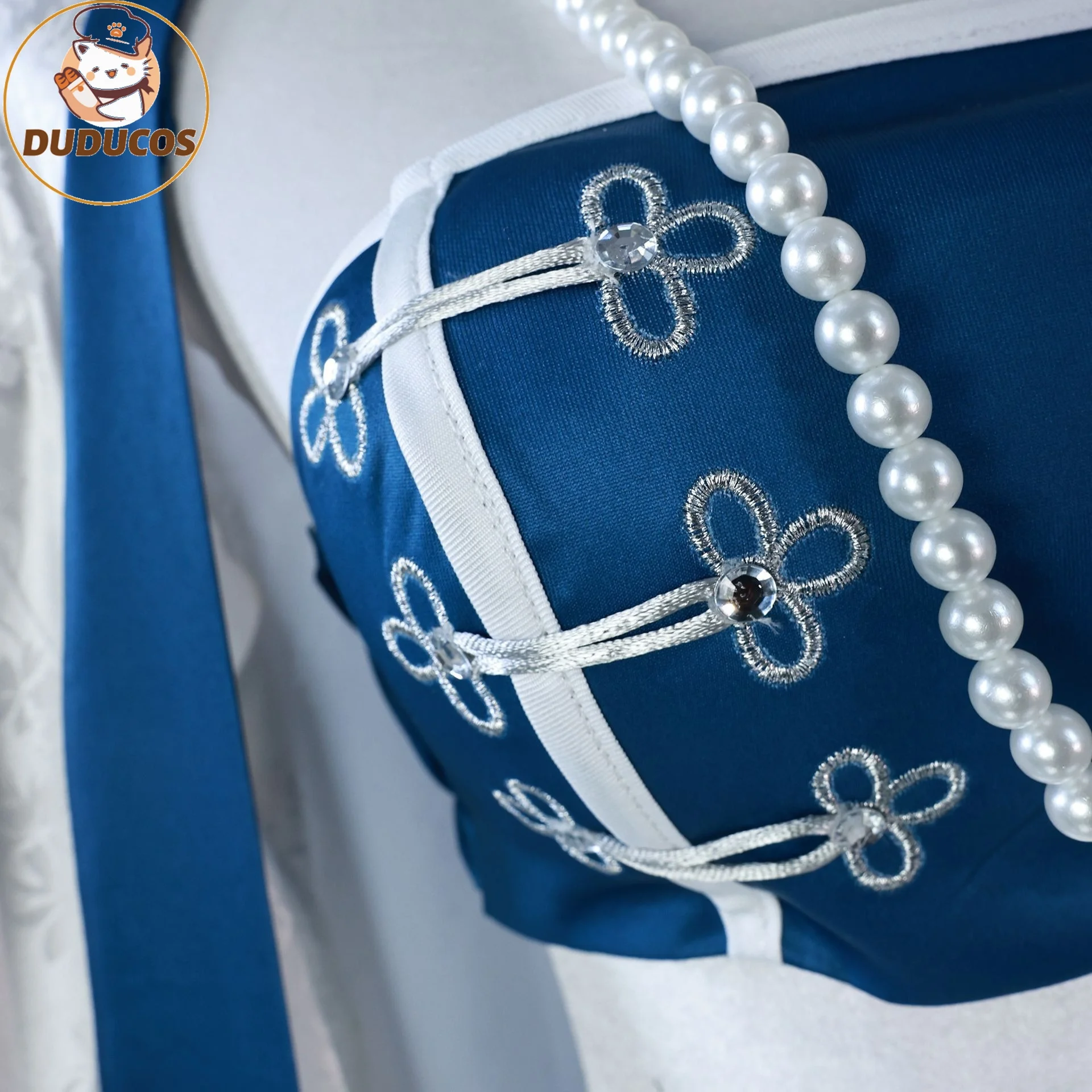 В наличии Shore Keeper Косплей Костюм Wuthering Waves Полный комплект парика Хэллоуин