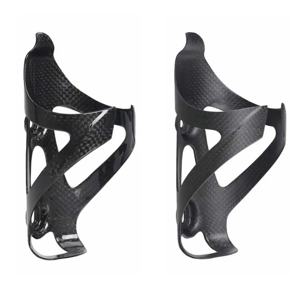 

Full 3K Carbon Fibe Water Bottle Cage Bottle Cages Cycling Road MTB Bike Accessories Glossy Matte Black
