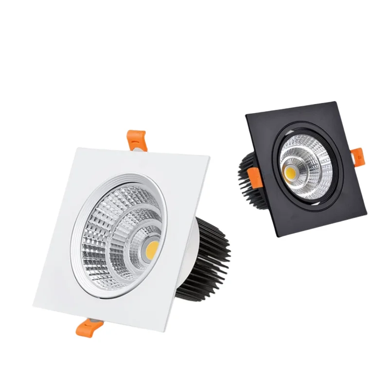 

Новый квадратный встраиваемый потолочный светодиодный светильник, потолочный светильник 9 Вт, 12 Вт, 15 Вт, 85-230 В переменного тока, светодиодн...