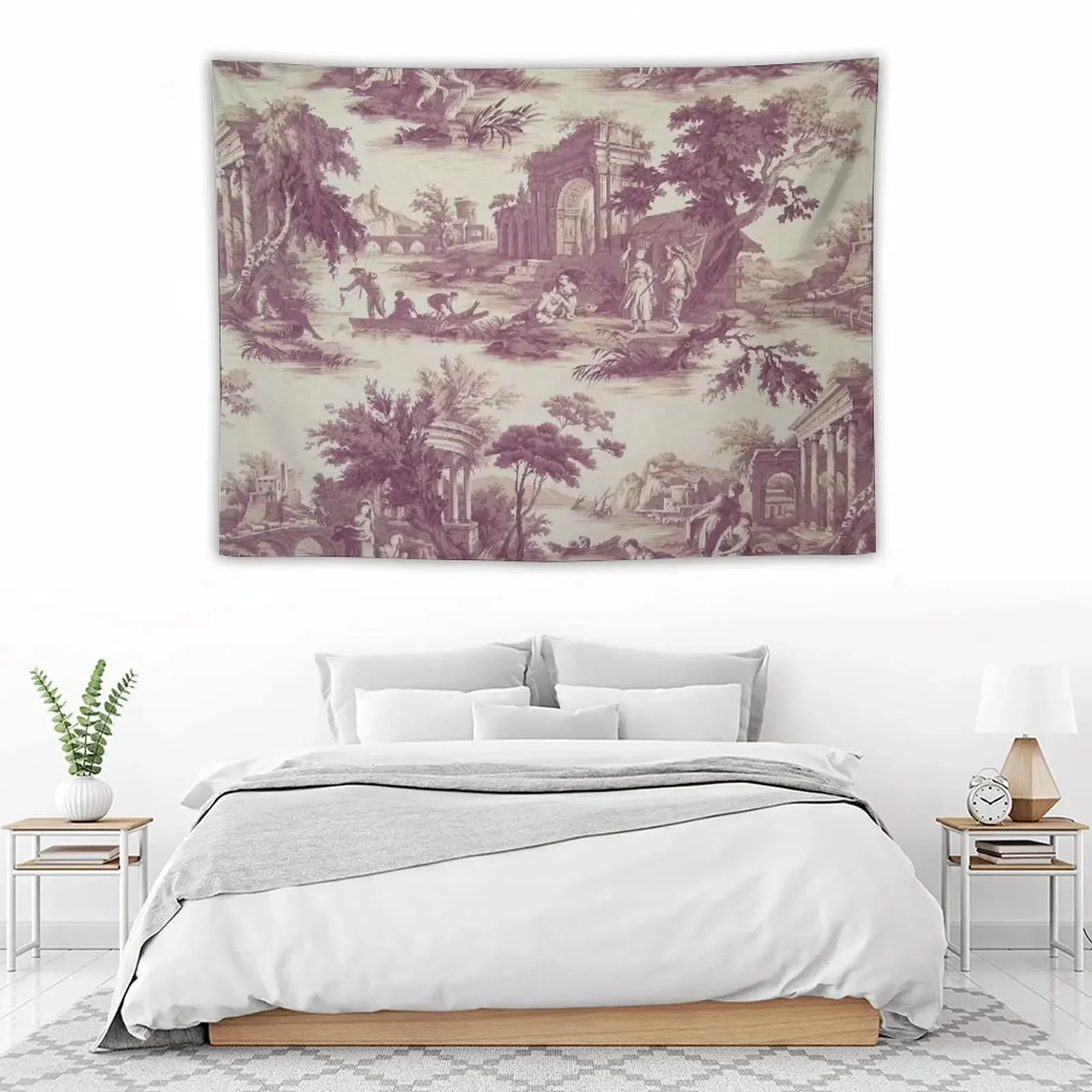 Античный холст Jouy гобелен домашний декор эстетический Декор для комнаты