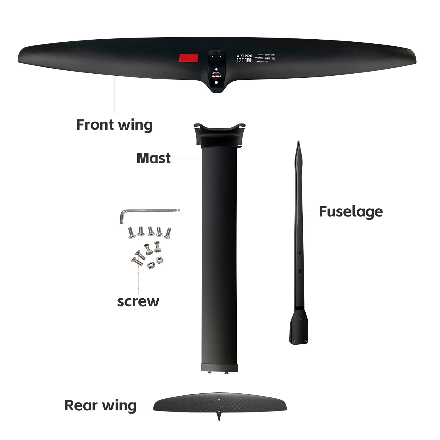 Подходит для серфинга GY-Axis Folis ART PRO 1201 на подводных крыльях из углеродного волокна