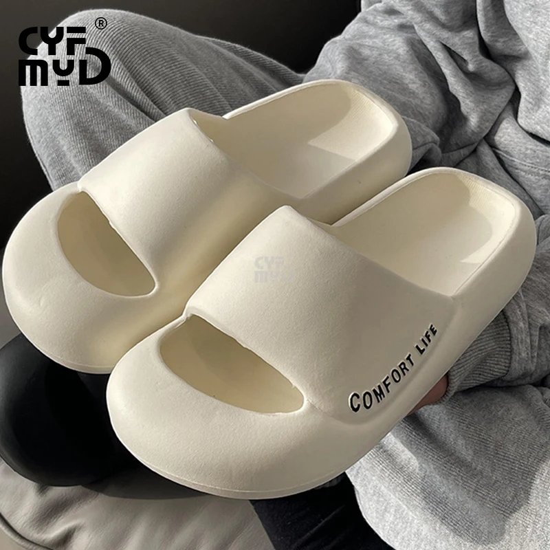 Women's Home Slippers Soft EVA Slippers Comfort Designer Platform Shoes Lightweight Sandals Bathroom Non-slip Slides Summer 2023