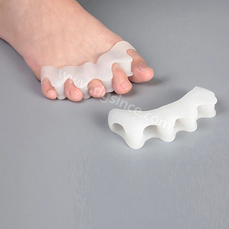

1 Pair Since SEBS Gel Bunion Relief Bunion Pad Toe Splitter Protectors Toe Separators