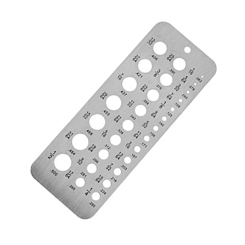 2 шт. манометр из нержавеющей стали для диаметра болтов и проволоки от 1/16 до 1/2